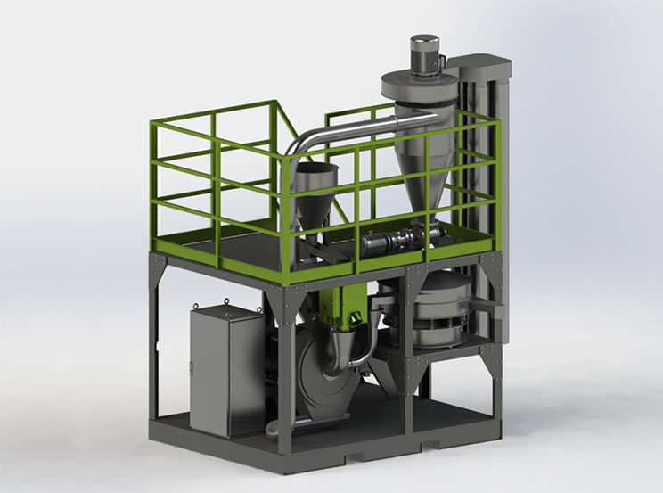 Plastic Mill Machine